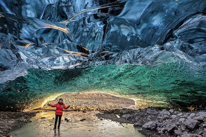 Ice Cave and Glacier Walk into Blue Glacier Canyon - photo